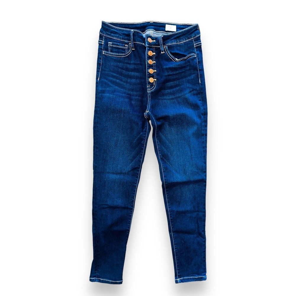 G1 Buckle Bridge by Gly High Rise Women's Jeans‎ Size 28 Button Fly